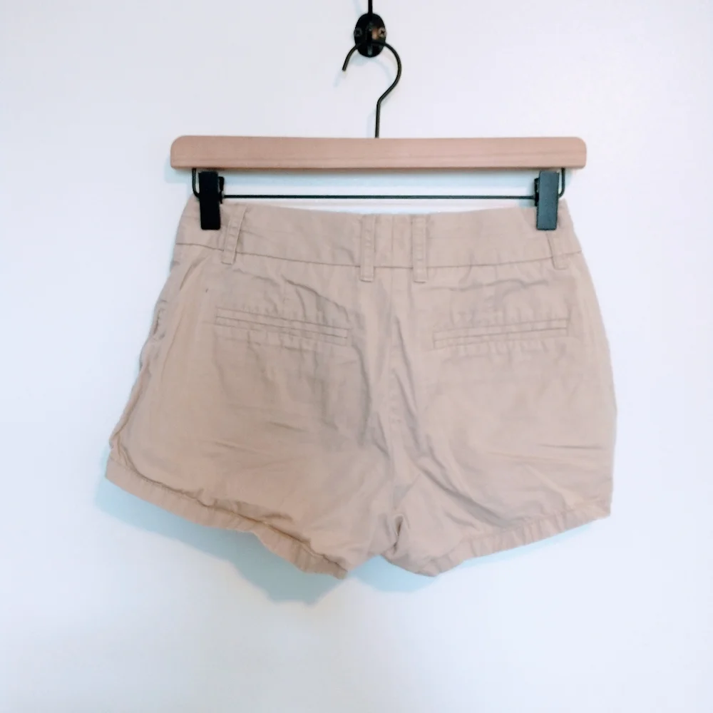 Jcrew chino broken in size 00 tan shorts